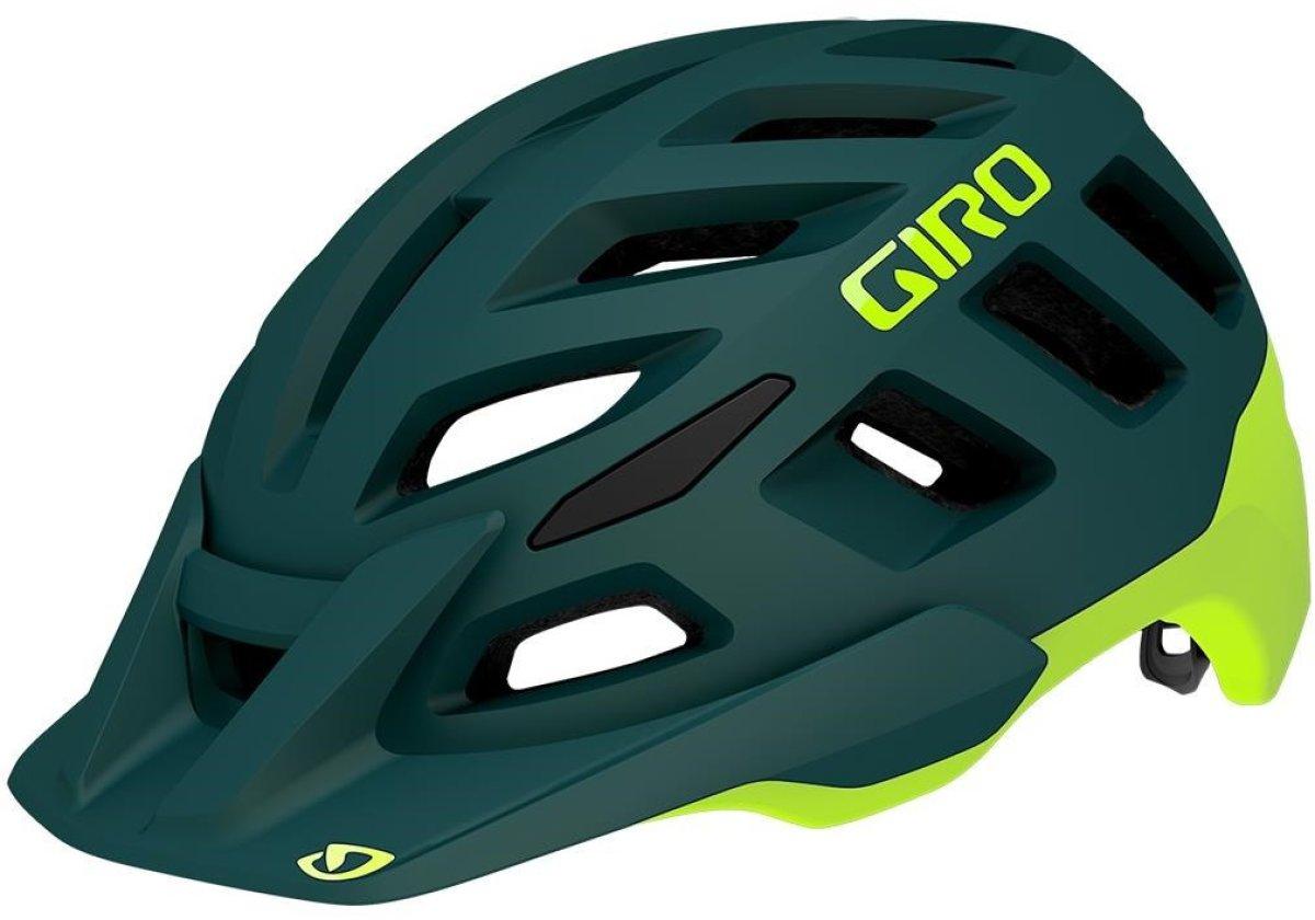 Велошлем Giro Radix мат.т.зел/жовт M/55-59см (GT)