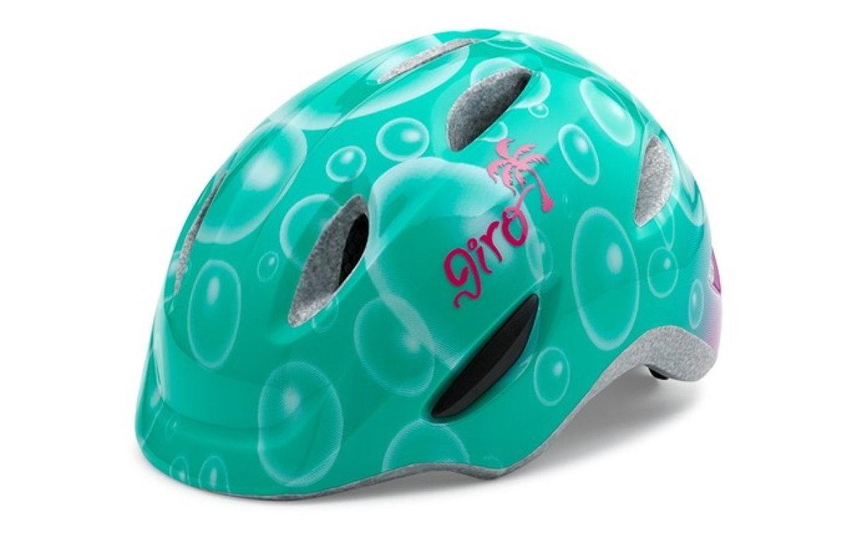 Велошлем Giro Scamp бірюз/бульбашки S/49-53см (GT)