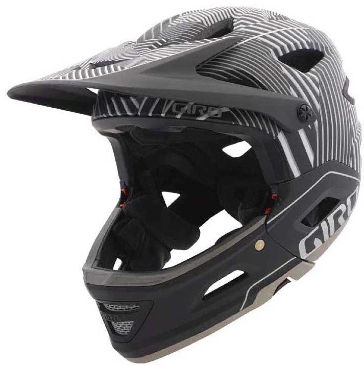 Велошлем Giro Switchblade MIPS мат.чон/біл M/55-59см (GT)