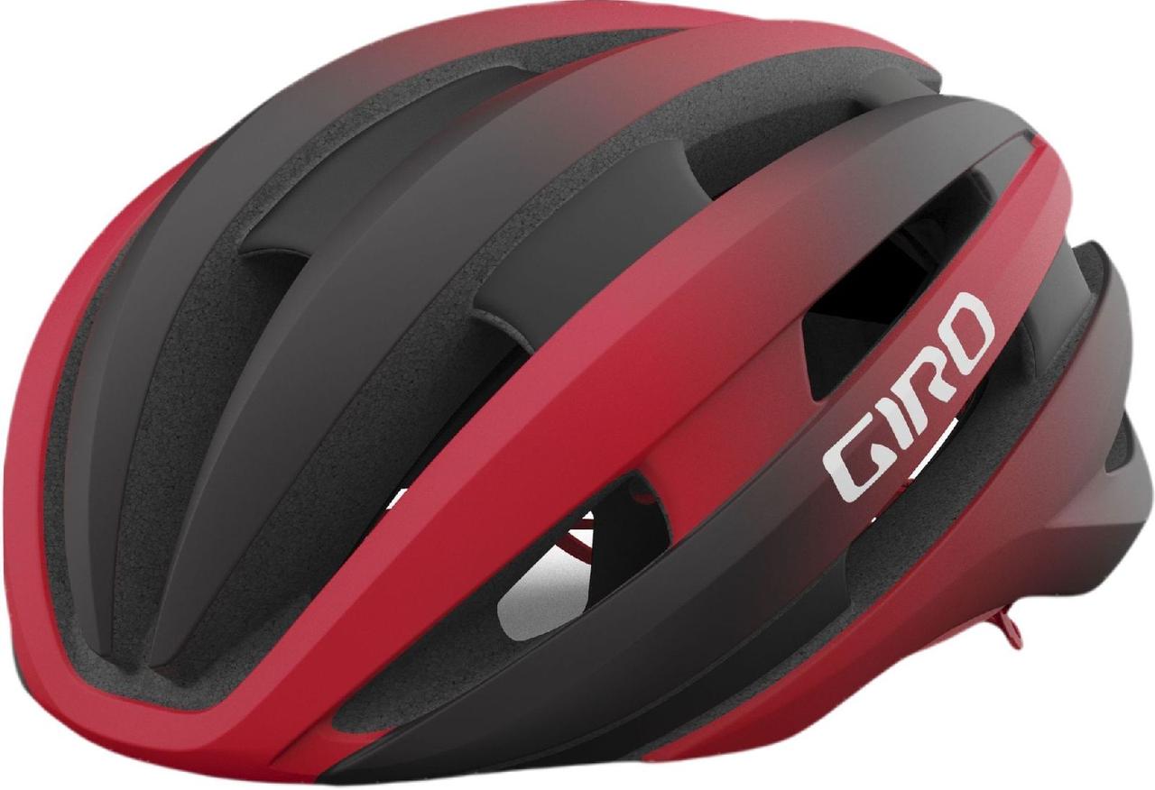 Велошлем Giro Synthe MIPS II мат.чорн/яскр черв М/55-59см (GT)