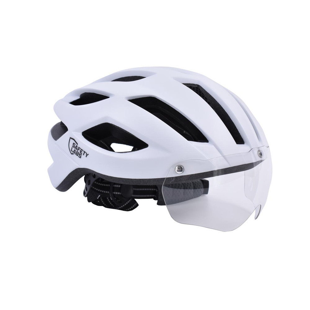 Велошлем Safety Labs Expedo мат.біл M/54-57см (GT)
