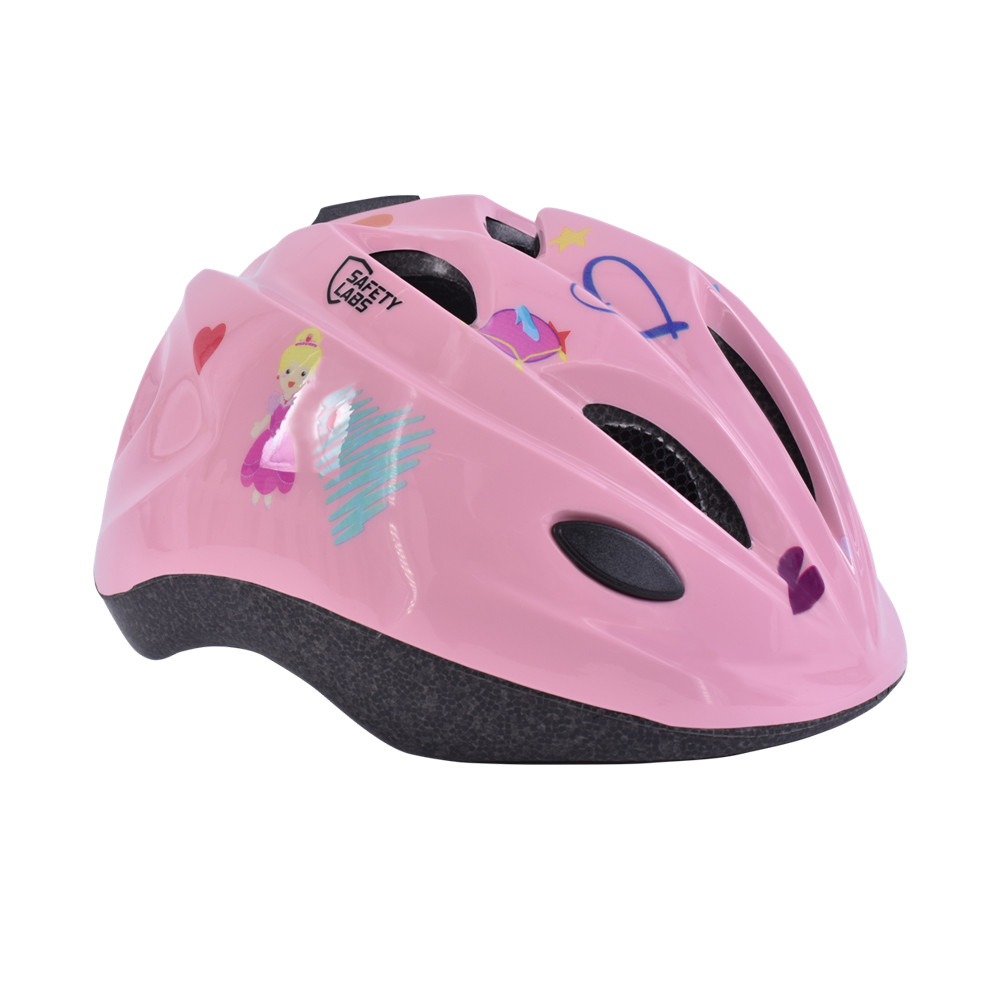 Велошлем Safety Labs Jasmine LED св.рож S/48-54см (GT)