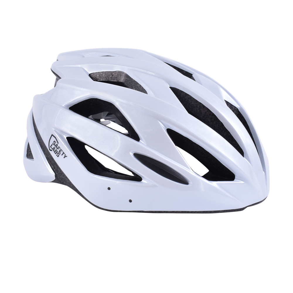 Велошлем Safety Labs Piste блиск.біл S/48-54см (GT)