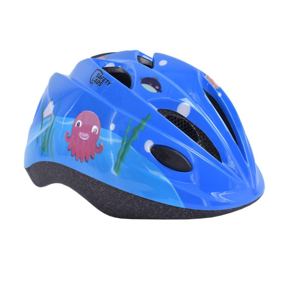 Велошлем Safety Labs Reno син S/48-54см (GT)