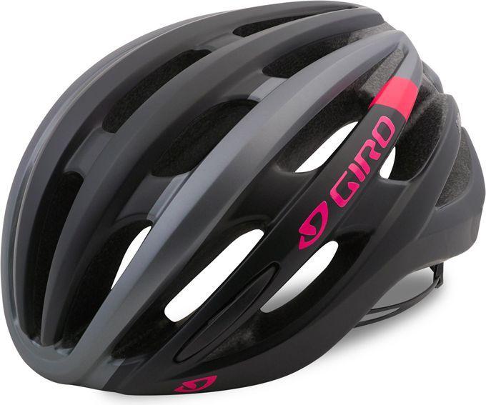 Велошлем жін Giro Saga мат.чорн/рож S/51-55см (GT)