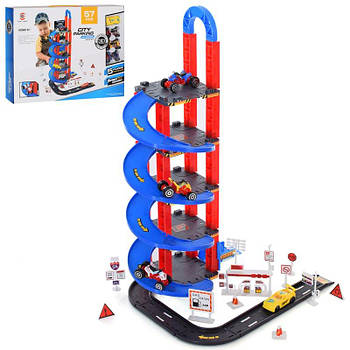 Игровой набор 5-ти этажный гараж 0908-13A G-Rich