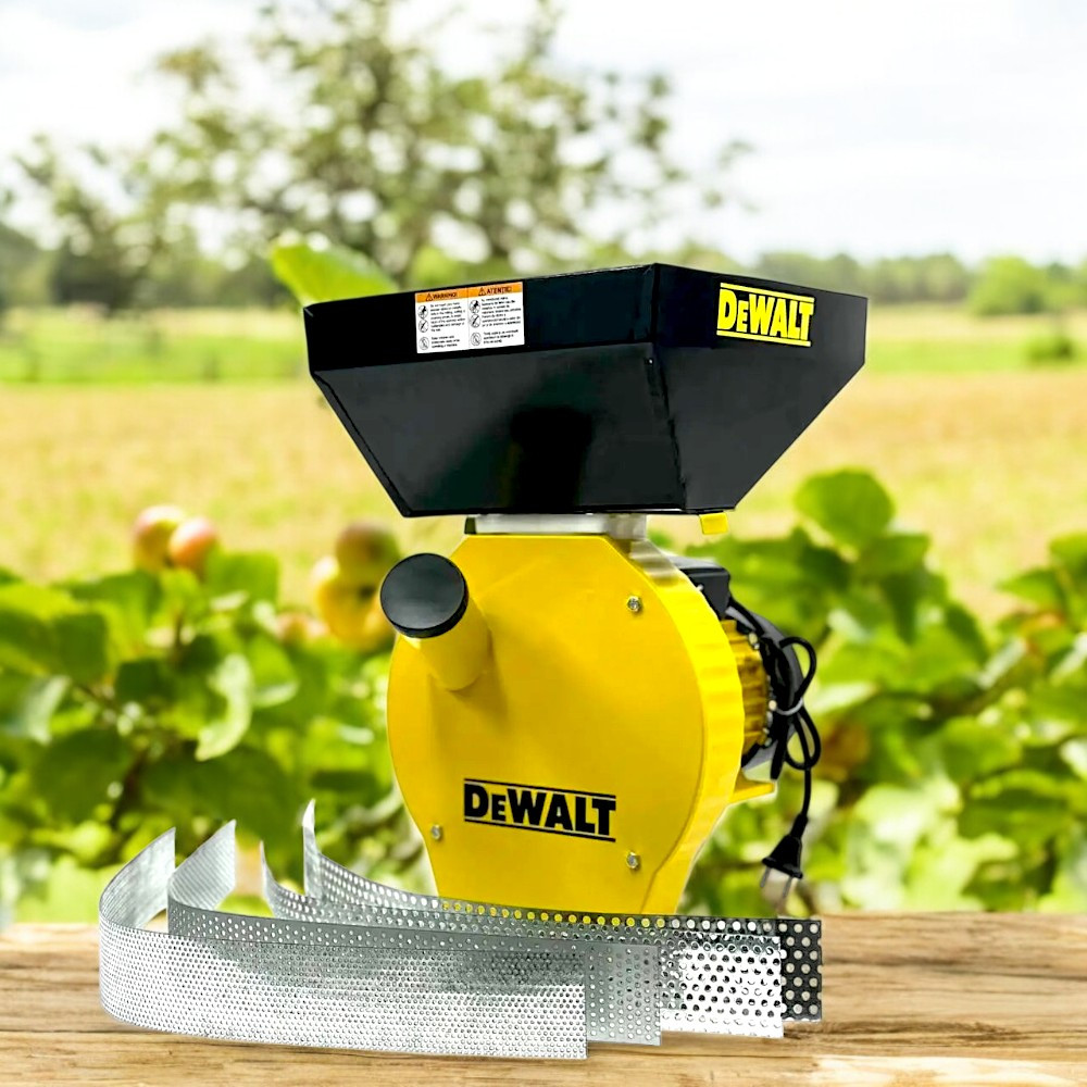 Подрібнювач зерна DeWalt DWS 4300 4.3 кВт, 280 кг/год Кормоподрібнювач потужний Деволт Дробалка зерна і корнеплодів