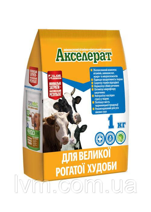 Акселерат для ВРХ 1кг.