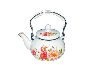 Чайник для плити 2,5л емальований Квіти EB-12604 ТМ EDENBERG FG