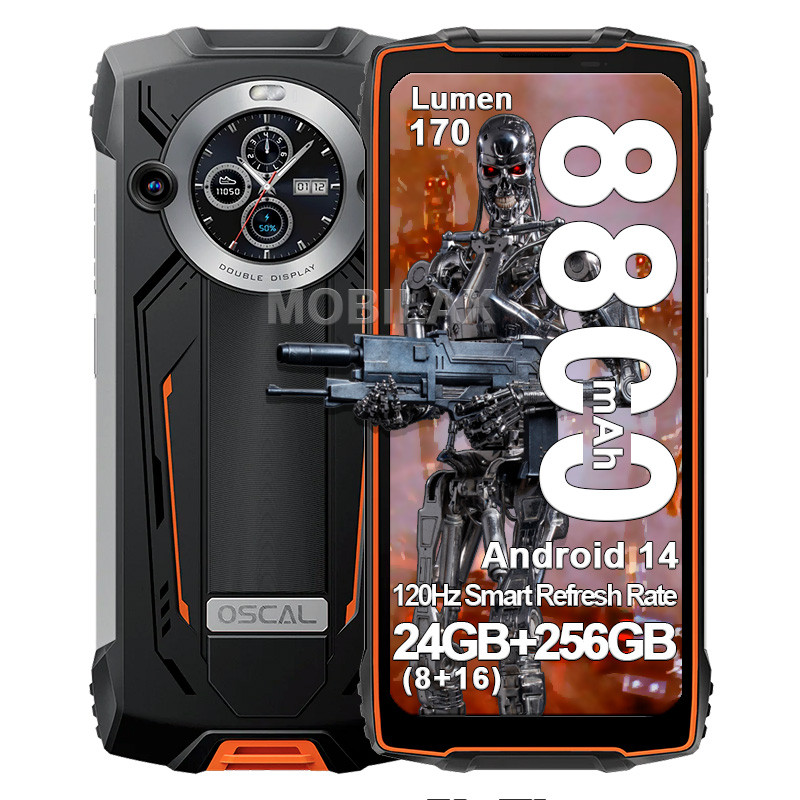 Протиударний смартфон Blackview Oscal Pilot 2 8Gb/256Gb захист IP69K