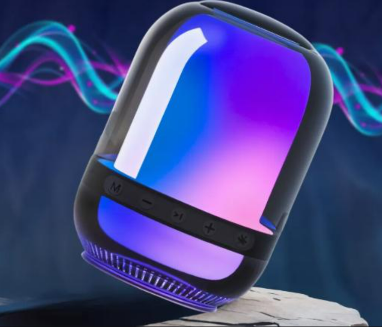 Бездротова портативна колонка bluetooth з підсвіткою M4 BT. Бездротові портативні колонки