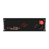 Акумулятор LP LiFePO4 51.2V - 100 Ah (5120Wh) (BMS SP 100A/50А) RM RS485/CAN LCD BL, фото 3