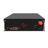 Акумулятор LP LiFePO4 51.2V - 100 Ah (5120Wh) (BMS SP 100A/50А) RM RS485/CAN LCD BL, фото 4