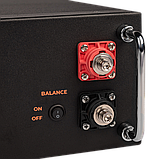 Акумулятор LP LiFePO4 51.2V - 100 Ah (5120Wh) (BMS SP 100A/50А) RM RS485/CAN LCD BL, фото 8
