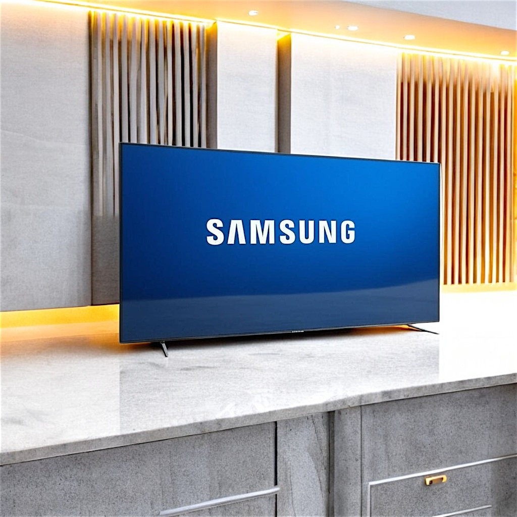 LED телевізор Samsung 42 дюйма Smart TV DVB-T2 DVB-C Android Управління голосом Wifi Bluetooth 4K UHD