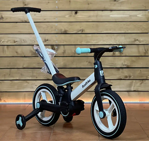 Дитячий велосипед трансформер з батьківською ручкою Best Trike BT-61514 колеса PU