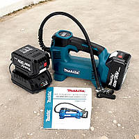 Автомобільний компресор Makita DMP180 Компресор акумуляторний Макіта 12 л/хв 36 V 10 A індикатором тиску