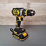 Ударний дриль-шуруповерт 36V 6AH DeWALT DCD996P1 Акумуляторний шуруповерт в кейсі Професійний шуруповерт, фото 3