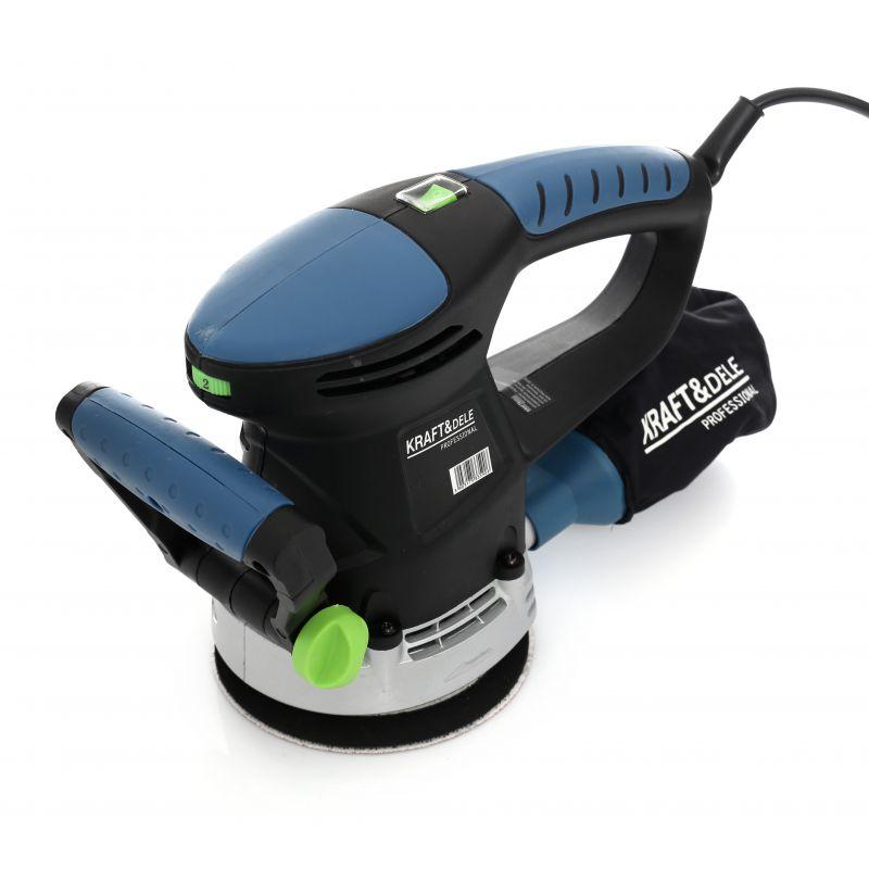 Ексцентрикова шліфувальна машинка 1200 Вт Kraft&Dele KD1678-Z, фото 1