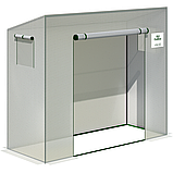 Теплиця садова, парник на помідори Focus Garden 200х77 біла, фото 5