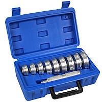 Набір оправок для випресовування підшипників, втулок 39,5-81 мм Mar-Pol M06010