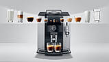 Кавомашина професійна для кави в зернах (Кавоварка для лате капучино) Jura S8 Moonlight (Jura S8 Moonlight), фото 9