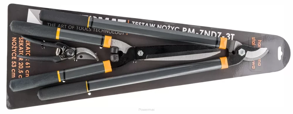 Набір секаторів Powermat PM-ZNDZ-3T, фото 1