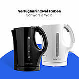 Електрочайник білий Clatronic WK 3462, фото 3