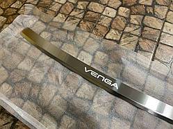 Накладка на бампер з загином KIA VENGA з 2010 р.