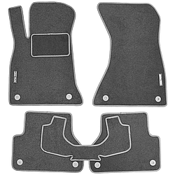 Ворсові килимки в салон для Audi A4 В9 2015-2024 / Ауді А4 Б9 килимки