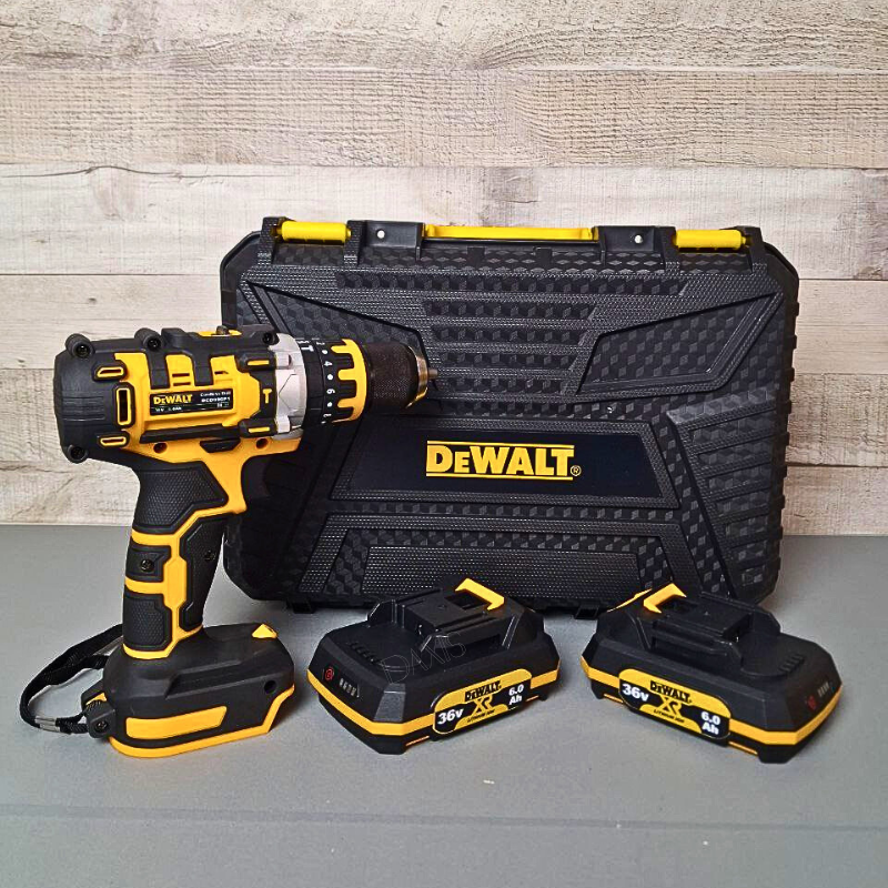 Потужний шурупокрут DeWALT DCD996P1 Ударний шурупокрут Акумуляторний шурупокрут 36V6AH АКБ шуруповерт Деволт