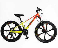 Велосипед спортивний магнієвий Corso «MAGNUM» 24 дюйми