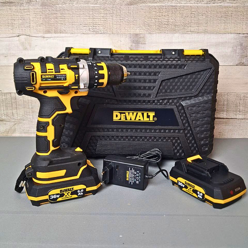 Шурупокрут DeWALT DCD996P1 в пластиковому кейсі Шурупокрут акумуляторний 36V6AH Професійний ударний дриль
