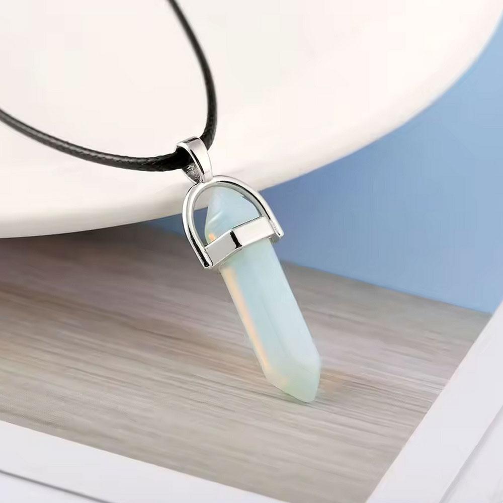 Кулон Місячний Камінь в комплекті зі шнурочком, фото 1