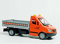 Машинка Wenyi Дорожня служба з дорожніми знаками, 25 см, помаранчева WY593B, фото 5