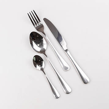 Набір столових приладів 24 предмети з нержавіючої сталі матові Renberg RB-4684-MT Crete