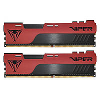 Оперативна пам'ять DDR4 2x8GB 3200MHz Patriot Viper Elite II Red (PVE2416G320C8K)