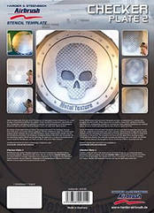 Трафарет "Рифлений лист 2"