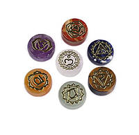 Набор камней 7 чакр для чакральных медитаций