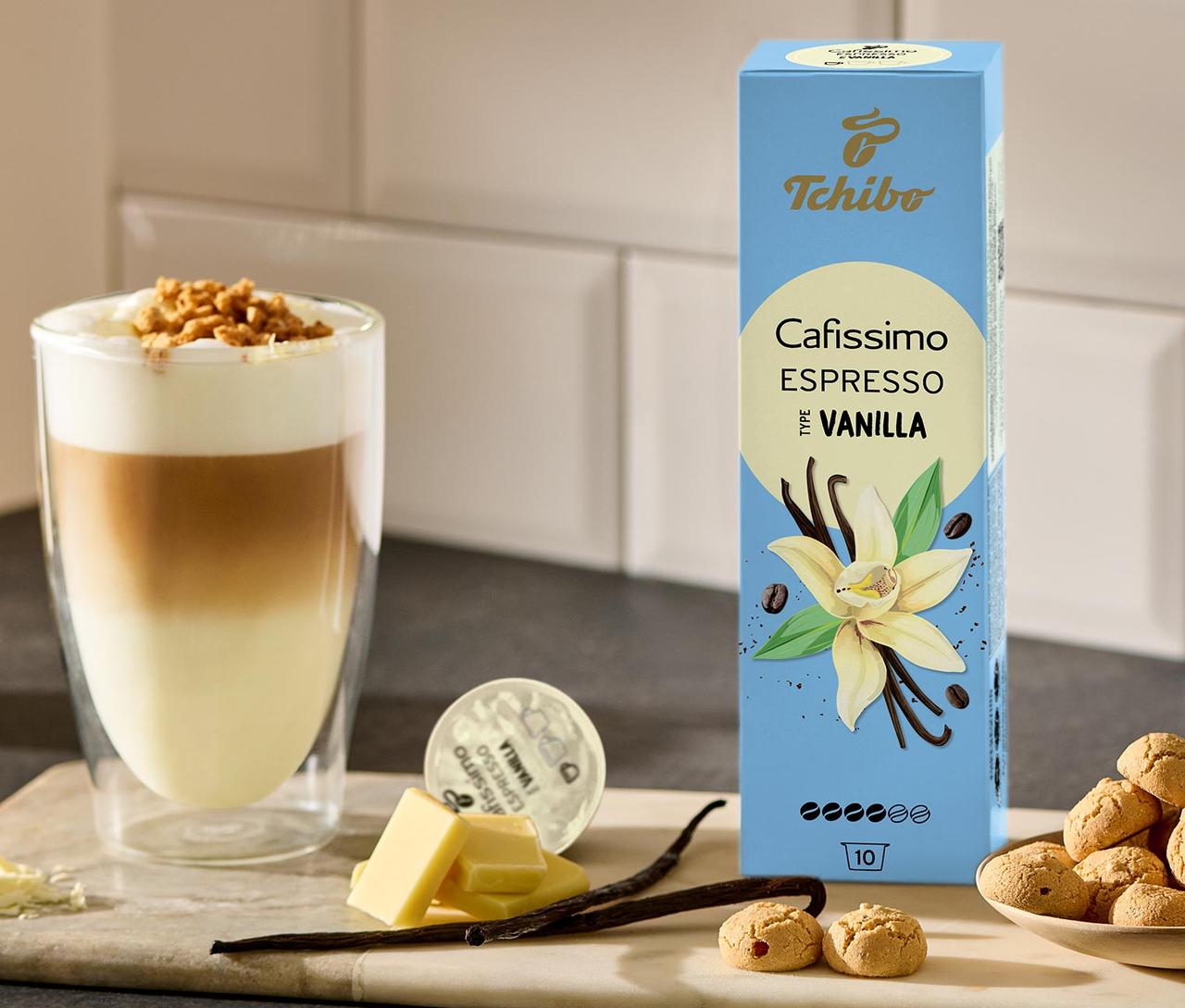 Кава в капсулах Caffitaly Tchibo Cafissimo Espresso Vanilla 10 капсул