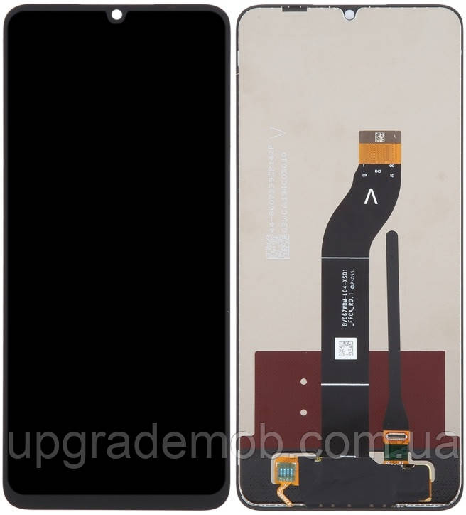Дисплей модуль тачскрин Xiaomi Redmi 13C /Poco C65 чорний оригінал версія V, фото 1