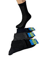 Шкарпетки чоловічі 12 пар літні сітка бавовна + льон Житомир розмір 25(38-41) мікс кольорів