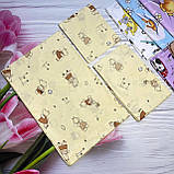 Комплект постільної білизни Qvatro Gold в дитяче ліжечко 120*60 см наволочка підковдра простирадло, фото 2