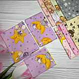 Комплект постільної білизни Qvatro Gold в дитяче ліжечко 120*60 см наволочка підковдра простирадло, фото 4