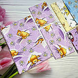 Комплект постільної білизни Qvatro Gold в дитяче ліжечко 120*60 см наволочка підковдра простирадло, фото 5