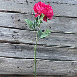 Штучні квіти гілка півонії 70 см, фото 3