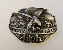 Пряжка, бляха на ремінь Високі гори USA