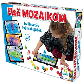 Моя перша гра, що розвиває Мозаїка — Дикі тварини D-Toys