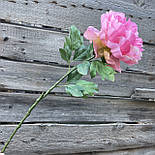 Штучні квіти гілка півонії 70 см, фото 2