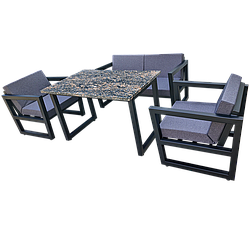 Комплект меблів з металу в стилі Лофт